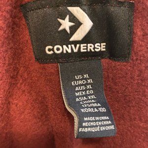 Converse XL zip up hoodie